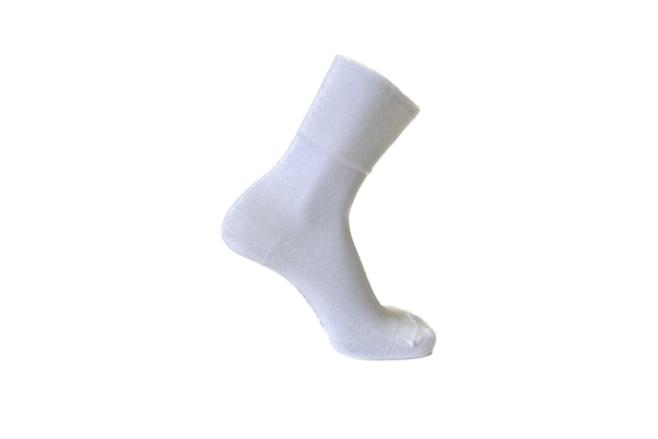 BIO-BAUMWOLLSOCKEN WEISS 3 PAAR