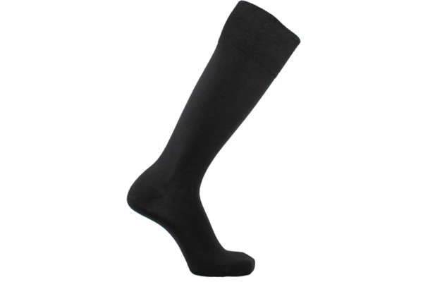 BIO-LONG (KNIESTRUMPF) SCHWARZ 1 PAAR