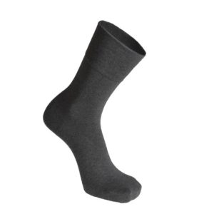 BIO-BAUMWOLLSOCKEN GRAU 3 PAAR
