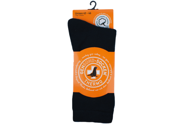 THERMOSOCKE SCHWARZ 1 PAAR – Bild 2