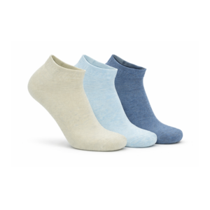 SNEAKERSOCKEN MIT BIOBAUMWOLLE 3 PAAR
