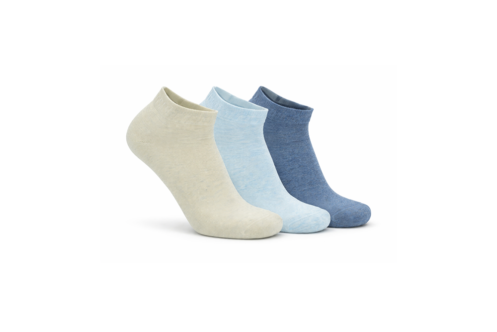 SNEAKERSOCKEN MIT BIOBAUMWOLLE 3 PAAR